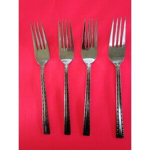Stainless Korea  Flatware Set of 4 Dinner Forks